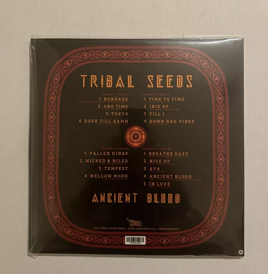 Tribal Seeds - Ancient Blood 2xLP, Ltd, Pic Tribal Seeds