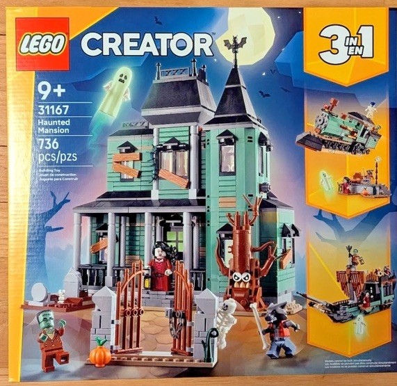 Lego #31167 Haunted Mansion Creator 3in1 New In Hand