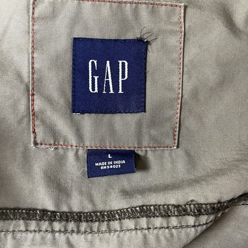 Chaqueta táctica Gap vintage para hombre grande de lona verde utilitaria abrigo militar campo - Imagen 4 de 13
