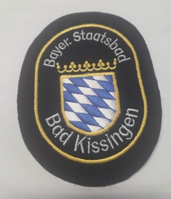 Uniform Authorities Patch Patch Bayer. State Bath Bad Kissingen
