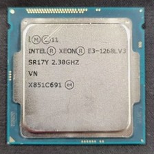 Intel Xeon E3-1268L v3 CPU processor SR17Y 2.30GHz 4C 8mb cache LGA 1150 45W