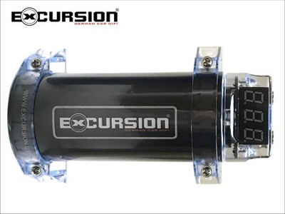 0,5 Farad Mini Kondensator / Powercap - Kompakt - 145x51mm - eXcursion HX CAP