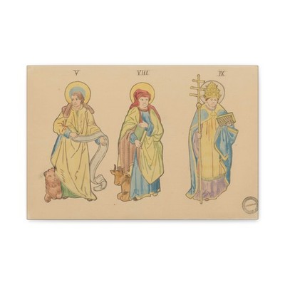 anonymous - Marcus de Evangelist, Lucas de Evangelist - Canvas Wall Art