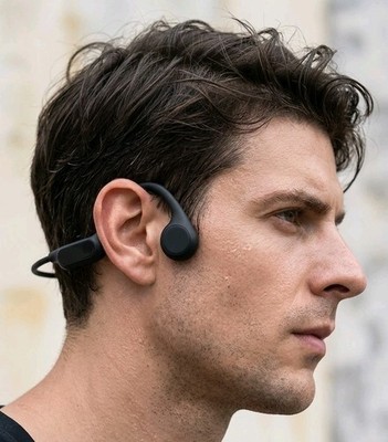 Bone Conduction Kopfhörer   NEU & OVP   Open-Ear Sport-Headset, Knochenschall