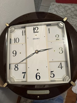 SEIKO melodies in motion QXM279BRH 訳あり品 Seiko melodies in motion musical wall clock QXM279BRH | eBay