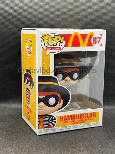 Funko POP!  McDonalds: Hamburglar - 87 Ad Icons vinyl figure
