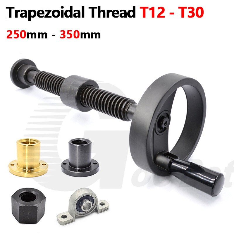 Buy T12-T30 Trapezoidal Thread Lead Screw Nut Vise Clamp Fixture