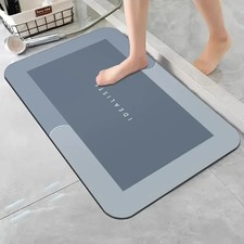 SUPER Water Absorbent Bath Mat Non-Slip Quick Dry Bathroom Shower Rug 24"/32"