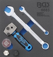 Bgs Bremsleitung BöRdelgeräT Set 4,75 Mm Bremse Leitung BöRdeln BöRdelwerkzeug