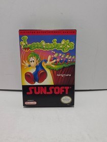 Lemmings Nintendo NES Complete in Box CIB