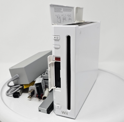 White Nintendo Wii RVL-001 Game Console - Tested - ! Plays