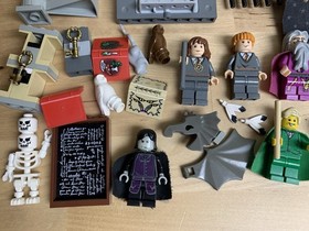 Parts Lot for 3 Vintage LEGO Harry Potter Sets 4733 4728 4757 Castle Minifigures