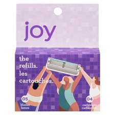 Joy by Gillette The Refills Women's 5-Blade Razor Cartridges