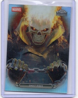2026 Topps Chrome Marvel FANFARE Ghost Rider #FF-16 Refractor