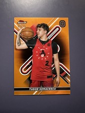 2022-23 Topps Finest OTE Tudor Somacescu Orange Refractor SP /25