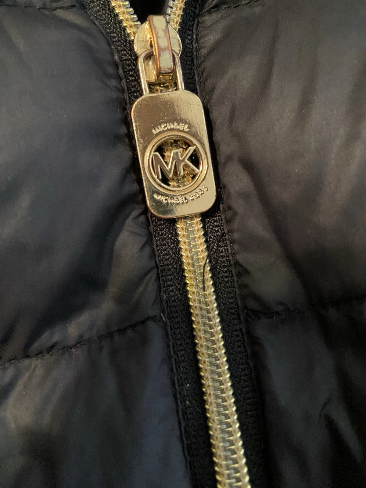 Michael Michael Kors piumino donna verde impacchettabile cappuccio rimovibile taglia S