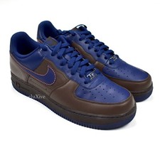 Nike AF1 Air Force 1 Low Sneakers Mens 8 Barkley Blue Brown‎ Shoes 317295-241 Buy Nike Air Force 1 Low - 317295 241 | GOAT main image 4