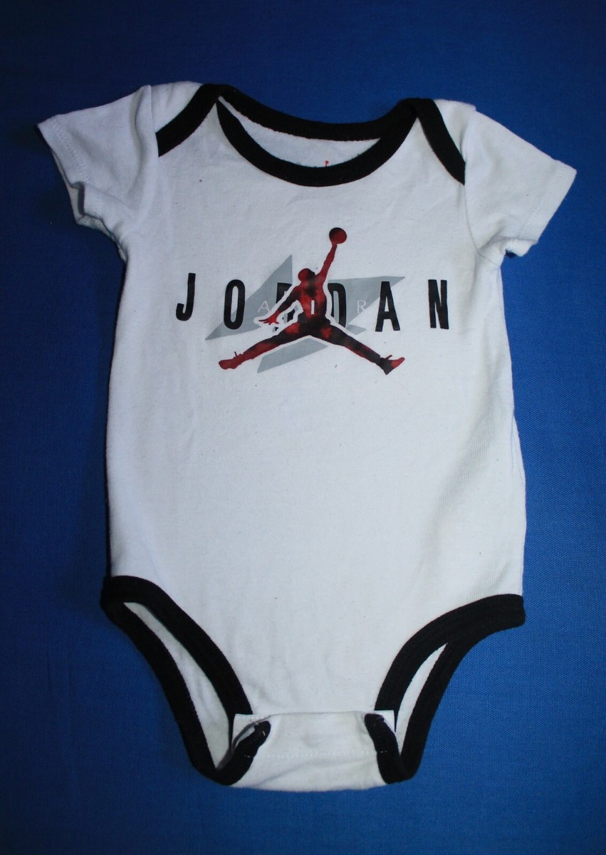 Infant Jordan Bodysuit Body Kids Short Sleeve One-Pieces 12 M - Main Image