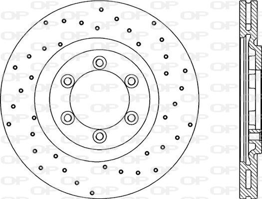 Paire de disques de frein pour Ssangyong Rexton, idéal pour tracter en toute sécurité