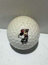 VINTAGE ACUSHNET 1 DISNEY MICKEY MOUSE LOGO RARE COLLECTABLE GOLF BALL