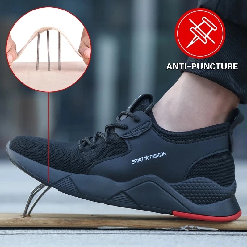 Safety Shoes Steel Toe Work Boots Construction Non slip Men s