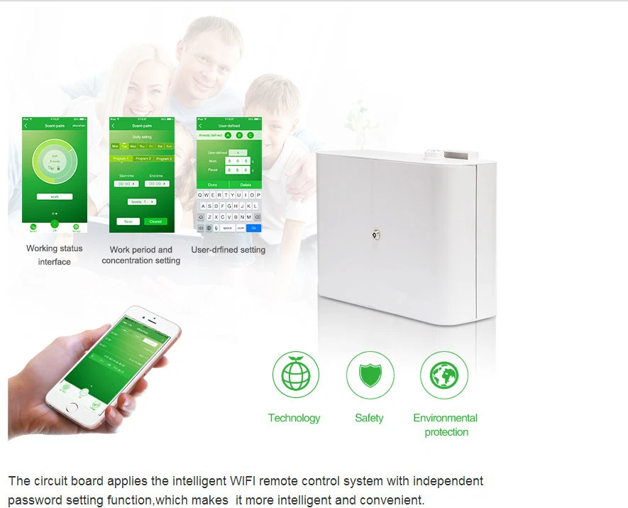 WIFI App scent air System for hotel home club 750 ml Cartridge no heat no water - Image 2 of 4