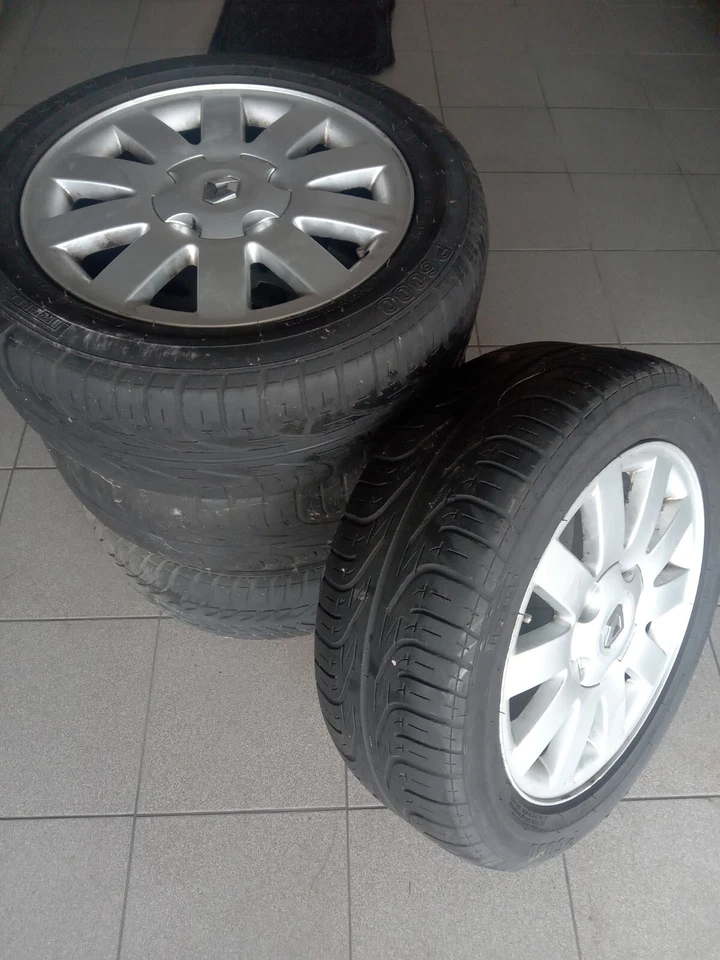 Renault Laguna II Original Alu-Felgen LK 5x108 Reifen 205/55 R16 /Aktion: -10% - Bild 3 von 3