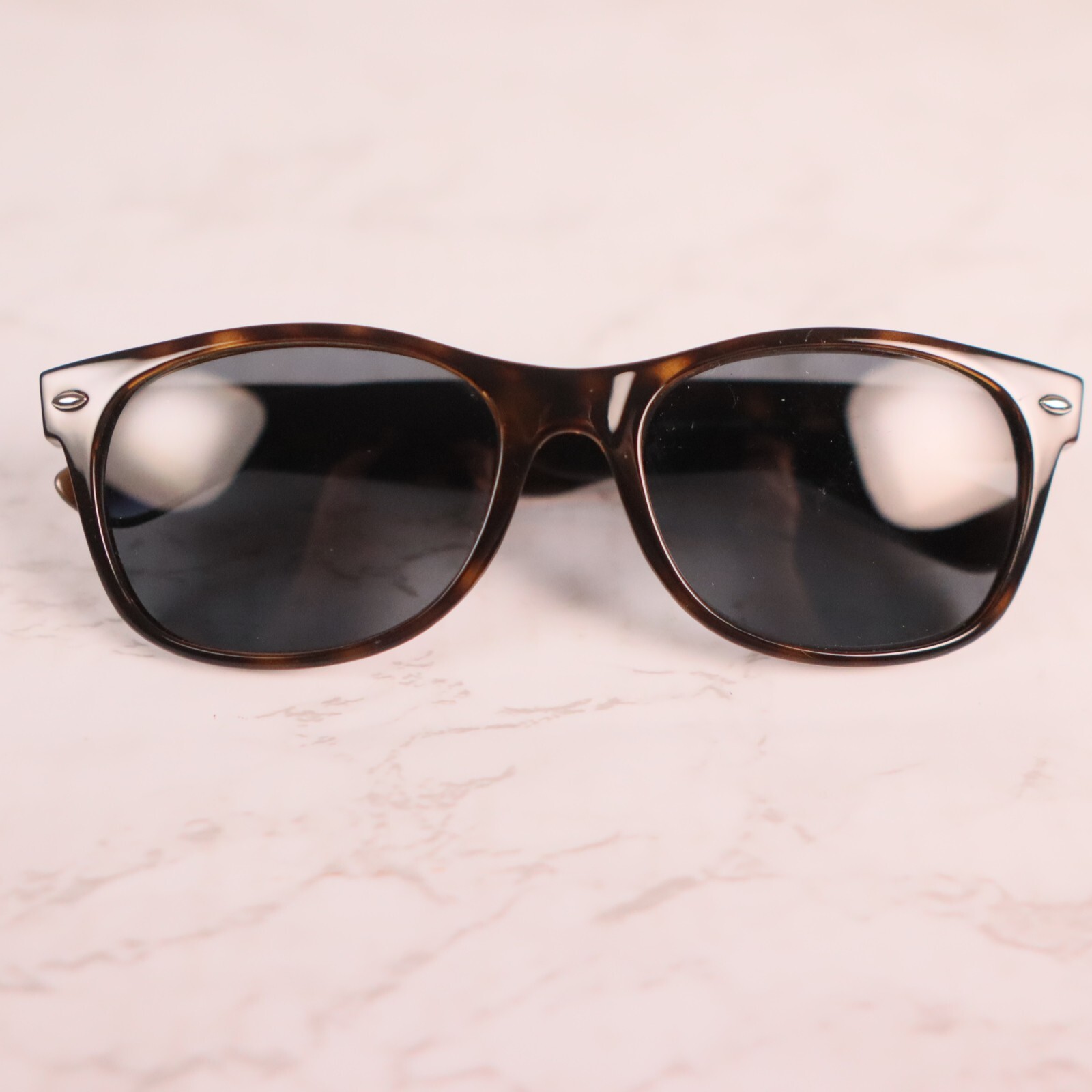 Ray-Ban New Wayfarer RB2132 902L Polished Tortoise Full Rim Sunglass FRAMES ONLY