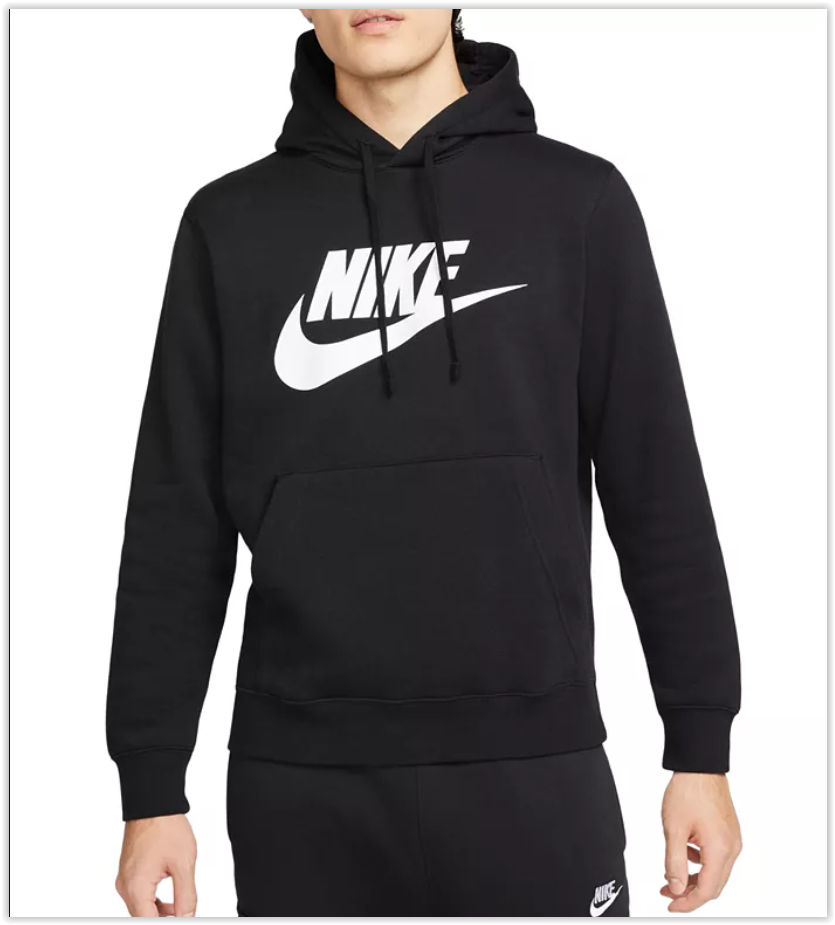 nike metallic futura overhead hoodie