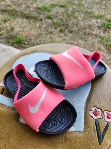 Nike Kawa Slide "PINK" Girls' Toddler 10C - Picture 1 of 3