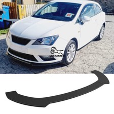 For Seat Ibiza MK4 MK5 6F 6J Gloss Front Bumper Lip Body Kits Spoiler Splitter