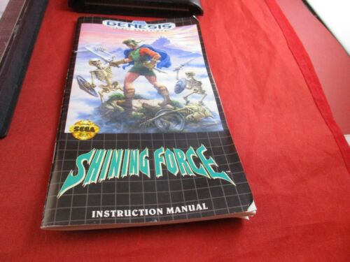 Shining Force (Sega Genesis, 1992) COMPLETE w/ Box manual game WORKS! #H1 - Picture 2 of 6