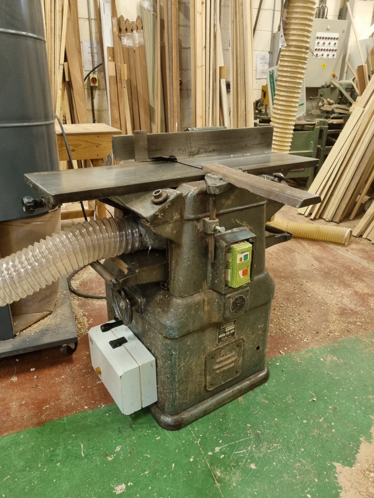 Wadkin 12" over and under thicknesser planer eBay