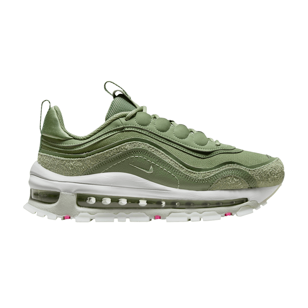 Nike Women Air Max 97 Futura Running Shoes in Oil Green FB4496-300