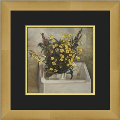 Lucian Freud Buttercups Custom Framed Print