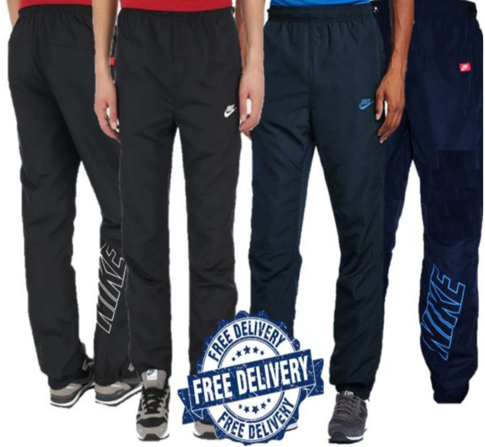 nike air max woven tape track pants