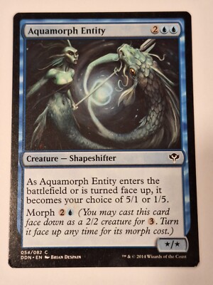 Aquamorph Entity - Duel Decks: Speed vs. Cunning - Magic the Gathering MTG