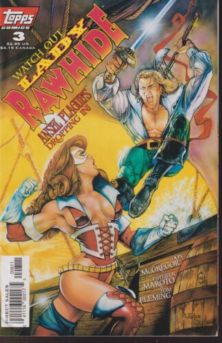 Topps Lady Rawhide Comic Vol.2 #3 February 1997 Don McGregor - Afbeelding 1 van 3