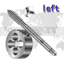 1 set 1/4-20UNC left-hand Machine tap and die Threading Tools 1/4in-20 UNC
