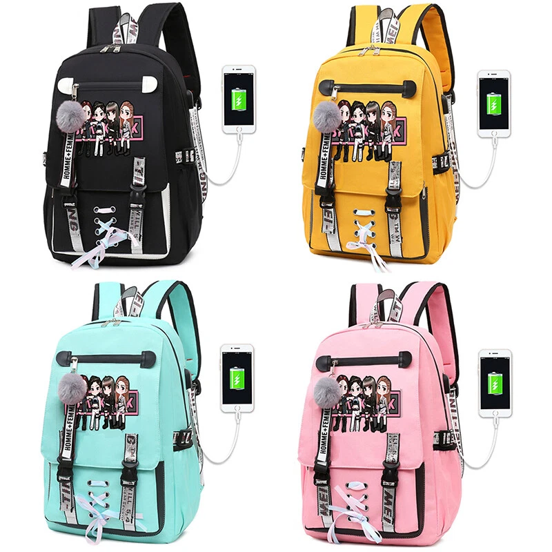 Sports Gym Storage Bag Gym Bag Women travel Backpack Teenage girl USB  charging Business Laptop Backpack With shoe bag 15.6 inch waterproof school