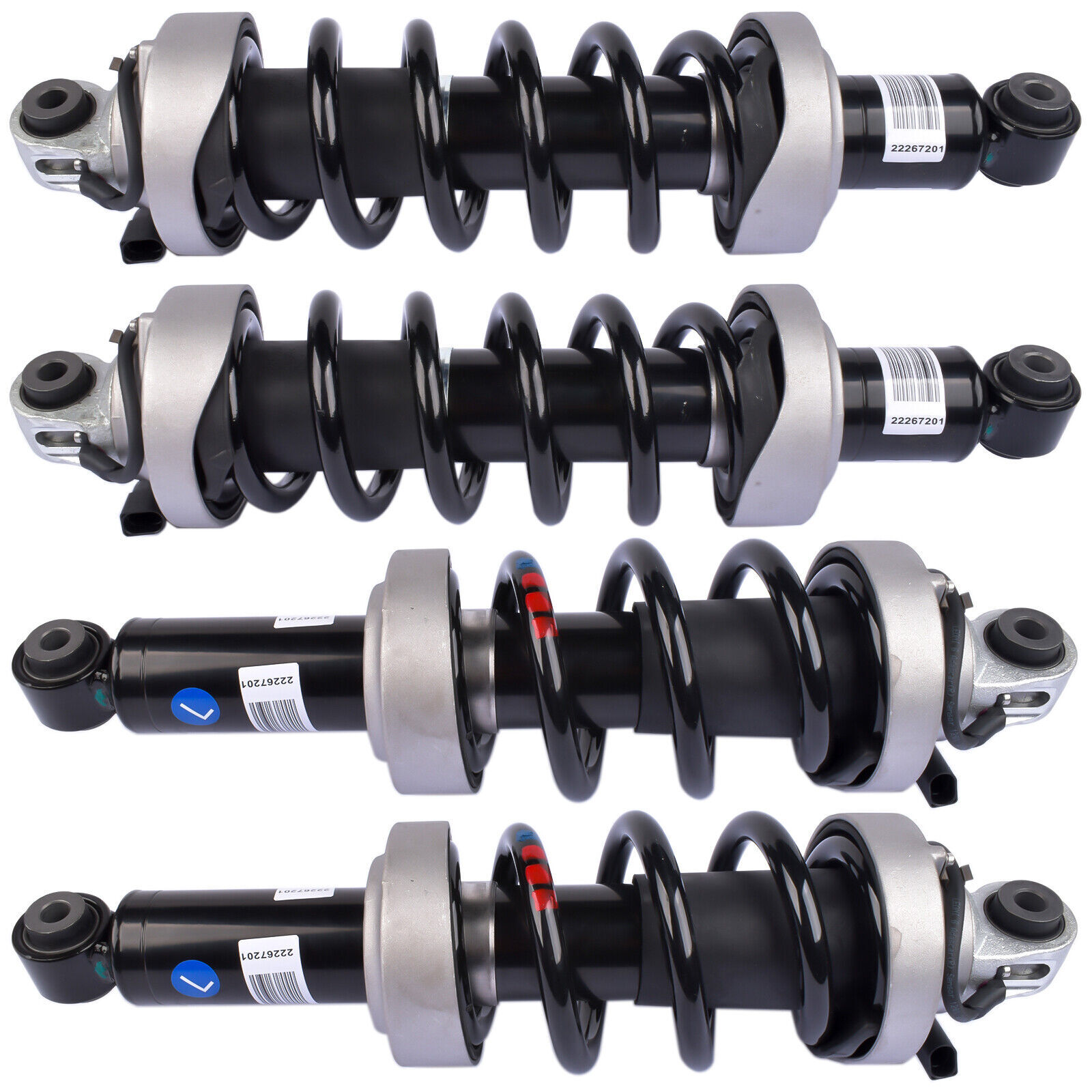 4X Fit Audi R8 V8 V10 Front Rear Left Right Shock Strut Magnetic Ride 2007-2015