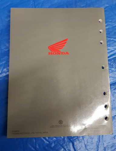 OEM HONDA MOTORCYCLE SERVICE MANUAL 1995 CR80R DIRT BIKE 61GBF00 - Picture 2 of 3