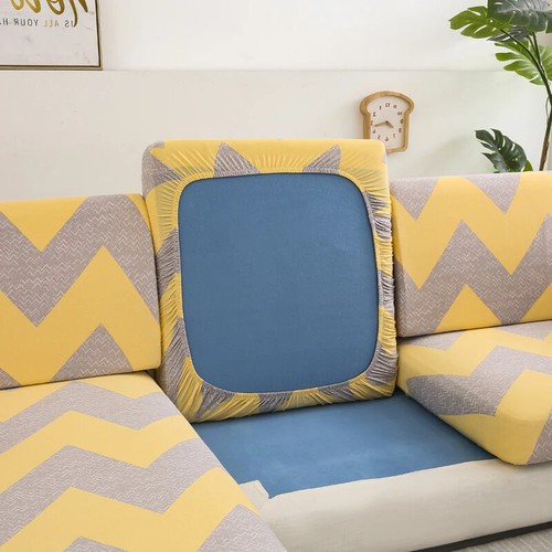 Bedruckter Sofa Kissenbezug Spandex elastisch abnehmbar L-Form Ecksessel - Bild 28 von 36
