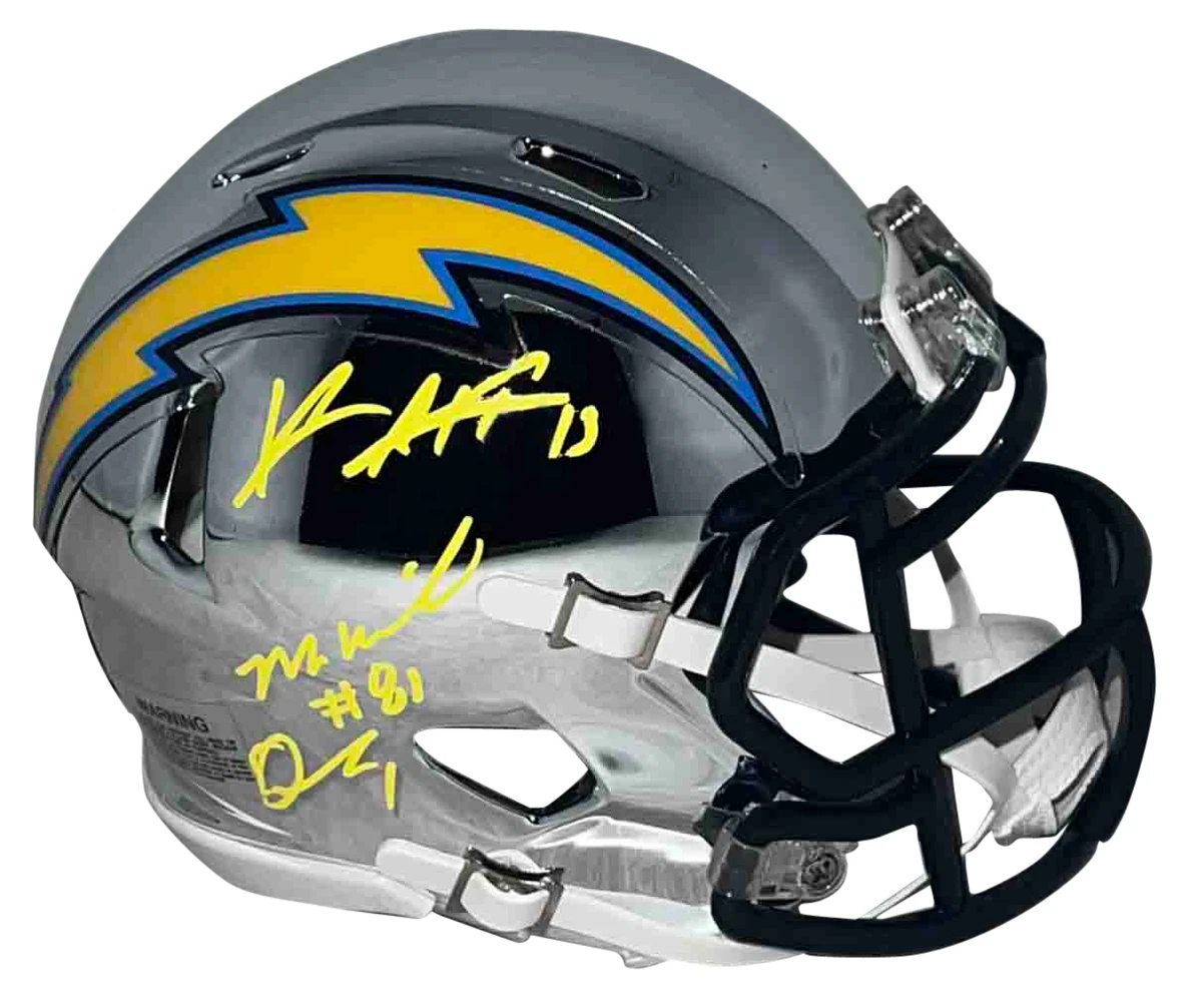 Keenan allen hotsell signed helmet