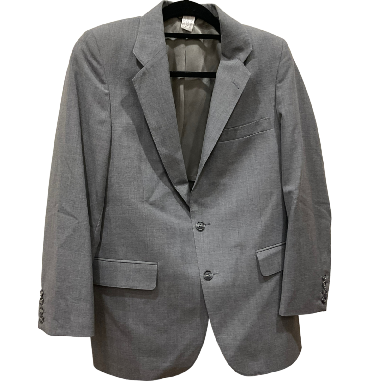 FILA Cappotto sportivo 36S Adams Row tuta giacca blazer grigio lana ragazzo uomo DRYCLEANED