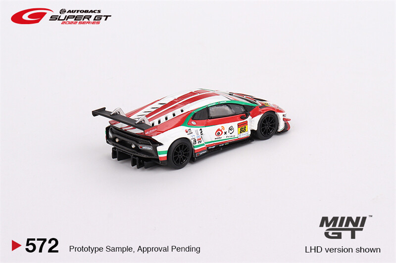 ミニカー MINI GT Lamborghini Huracan Super Trofeo MINI GT 1:64 Huracan GT3 EVO #87 / #88 JLOC 2022 Super GT Series