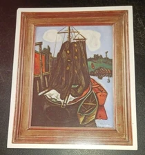 Marsden HARTLEY American Art gallery invitation card 2018 ALEXANDRE Boat