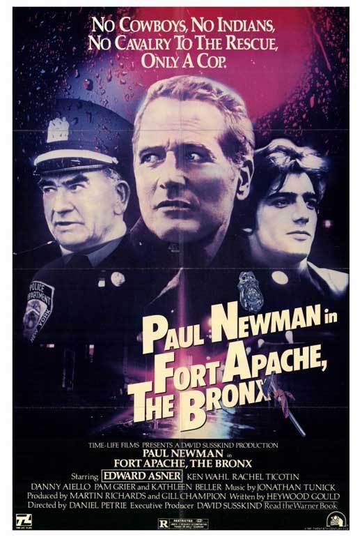 アパッチ砦・ブロンクス　USオリジナル映画ポスター FORT APACHE, THE BRONX Movie POSTER 27x40 Paul Newman Ed Asner Ken