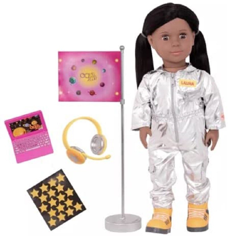 Our Generation Laura with Accessories 18" Astronaut Doll