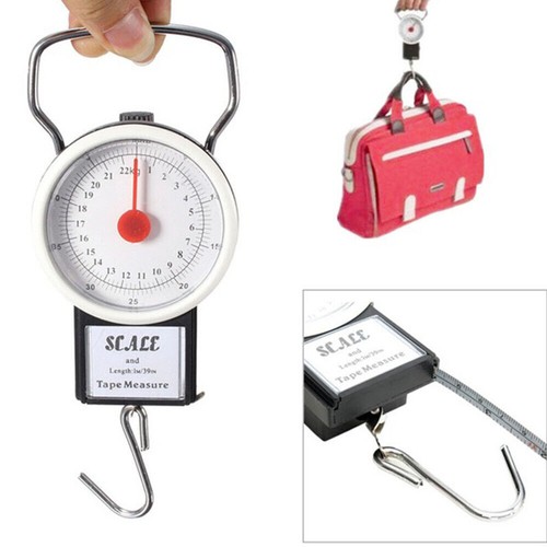 35KG Portable Mechanical Luggage Scale Travel Bag Baggage Weighing Weight Kg Lb - Picture 10 of 10